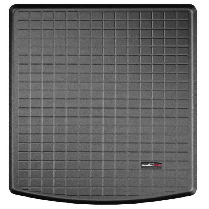 alll weather black cargo mat for ford s-max by weather tech - 5 seat version