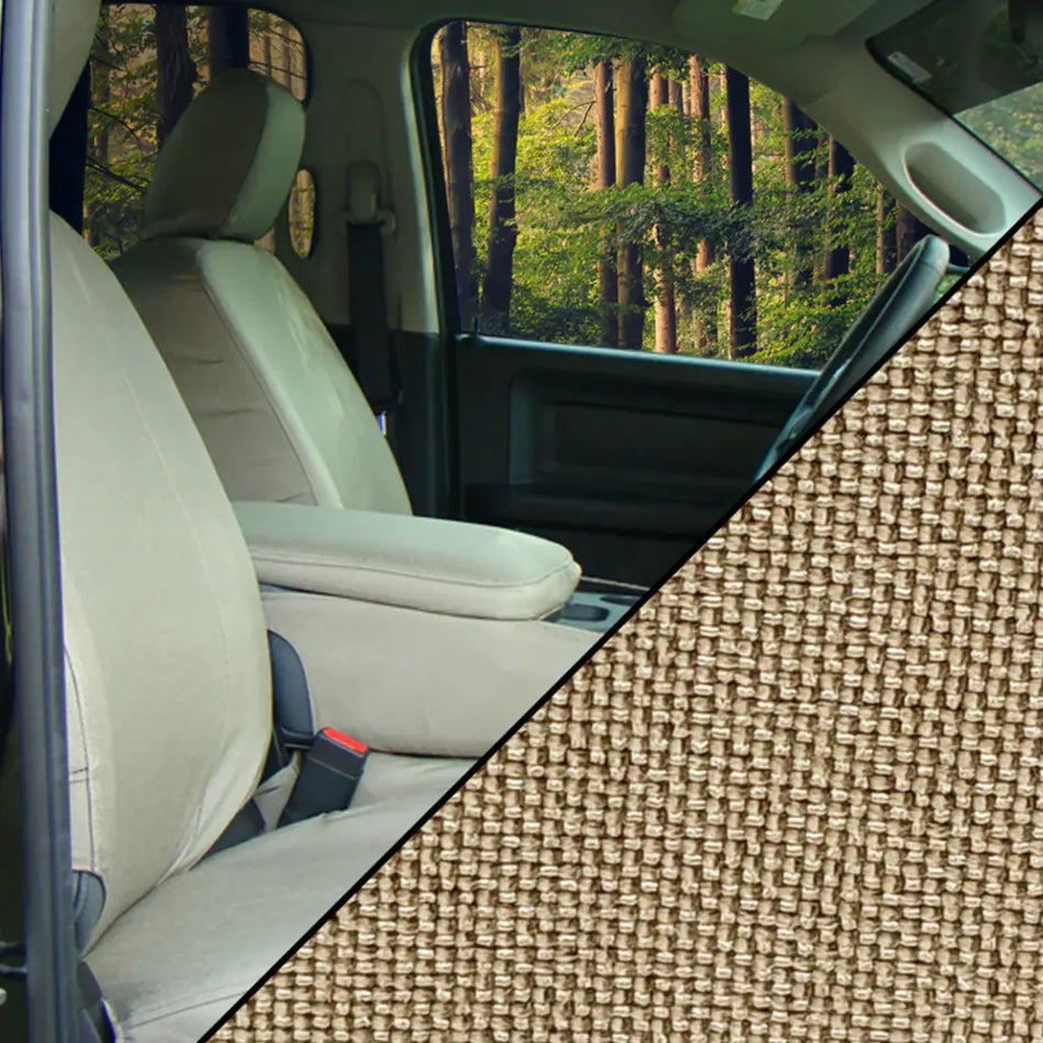 RAM 1500 DT Crew Cab (2019-2025) 1st Row Premium Car Seat Covers - WeatherTech CH