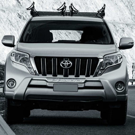 Front car sunshade kit for Toyota Land Cruiser Prado (J150) (2008-2019) - WeatherTech CH