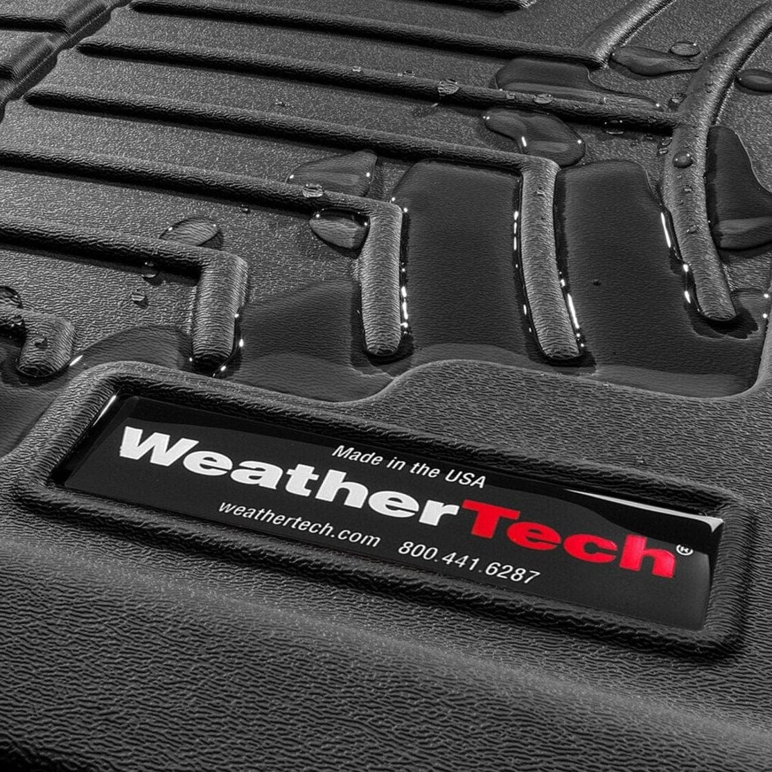All weather custom-fit car floor mat by WeatherTech