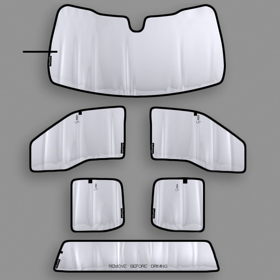 Full custom-fit Automotive Sunshade Kit by WeatherTech