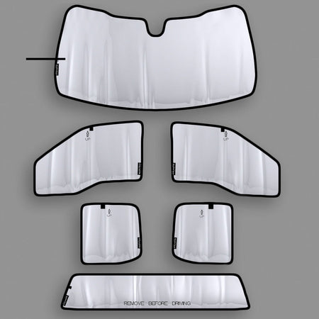 Full custom-fit Automotive Sunshade Kit by WeatherTech