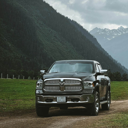 WeatherTech FloorLiners and Trunk Liners for RAM 1500 in mountains