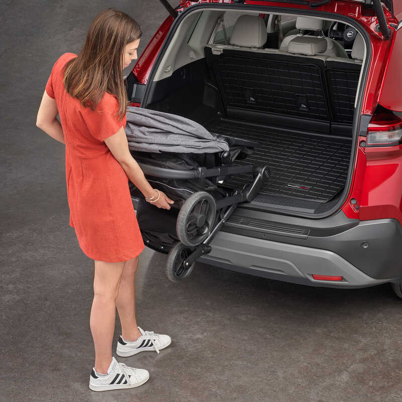 Rear Cargo Bumper Protector by WeatherTech prevents damage to plastic or fibreglass bumper area