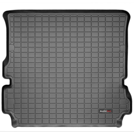 Black WeatherTech Cargo Mat for Land Rover Discovery LR3 and LR4