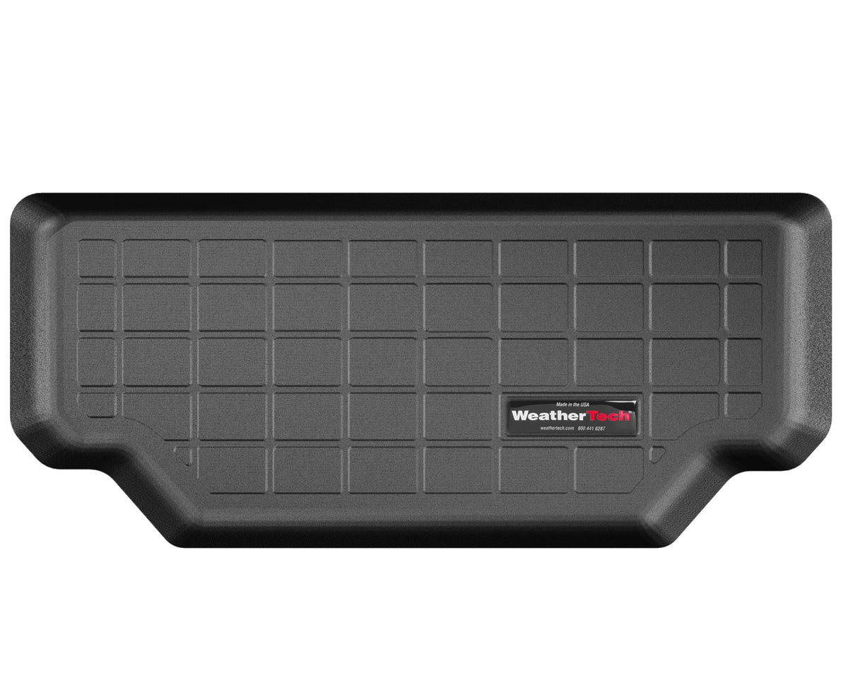 Custom fit black tesla model S (2016-2020) front cargo mat