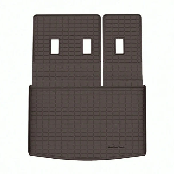 Cocoa custom fit cadillac escalade esv rear split seat cargo mat by weathertech