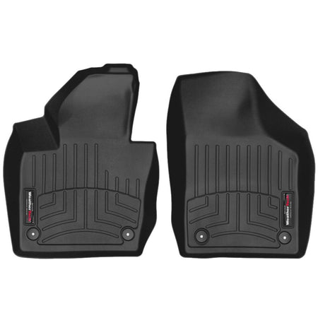 VW Sharan MPV all weather TPE quality black floor mats for 1st row