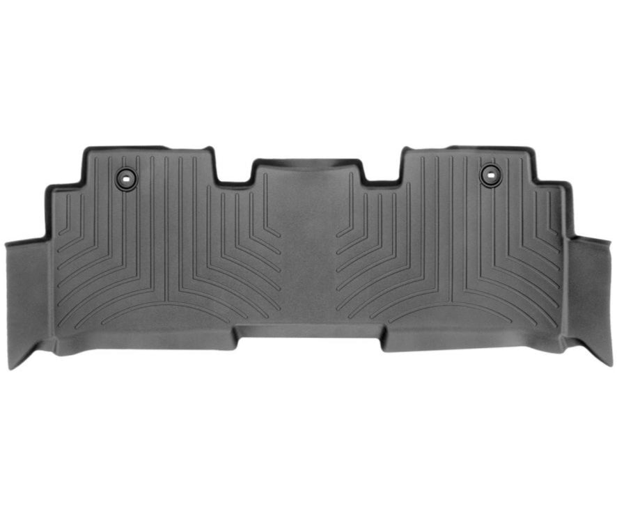 2nd row car floor mats for honda odyssey minivan by weathertech in black