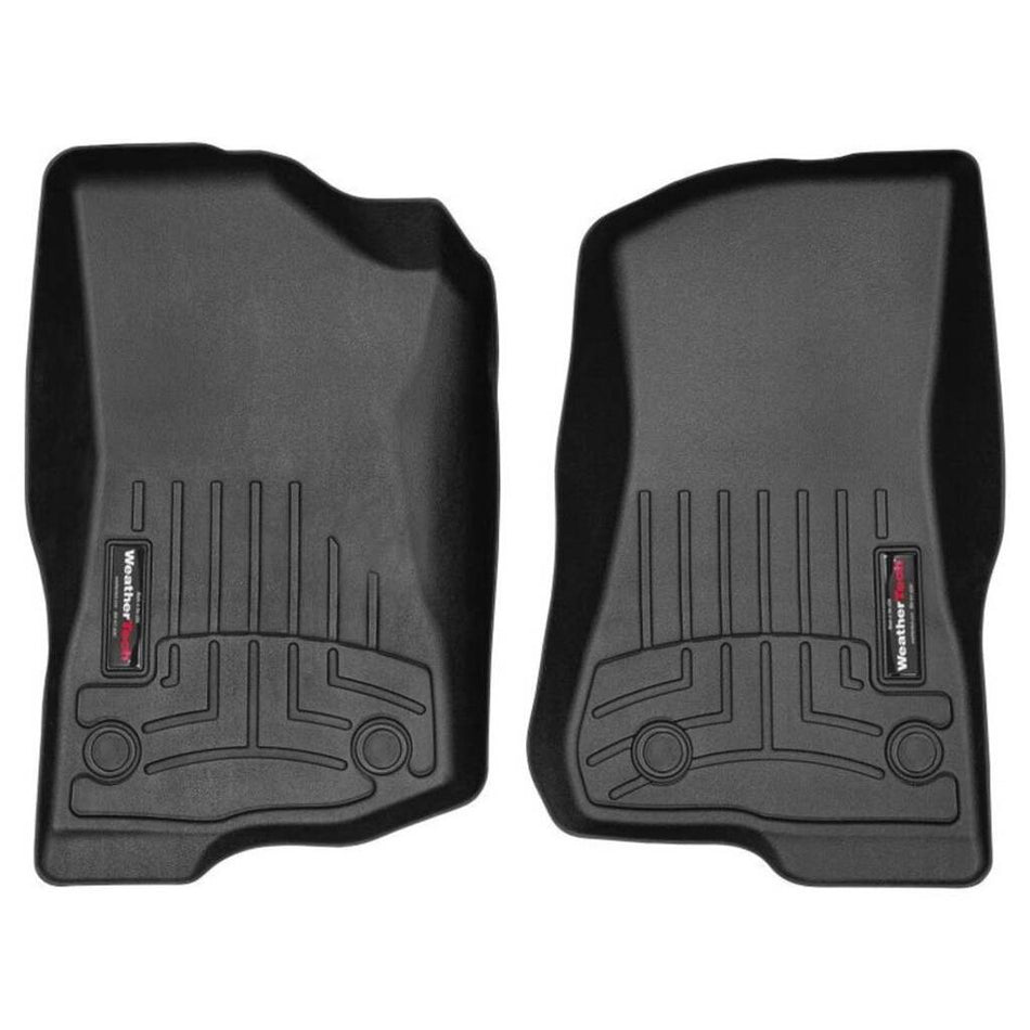 car mat for jeep wrangler jl right hand drive (RHD) by weathertech, 1st row