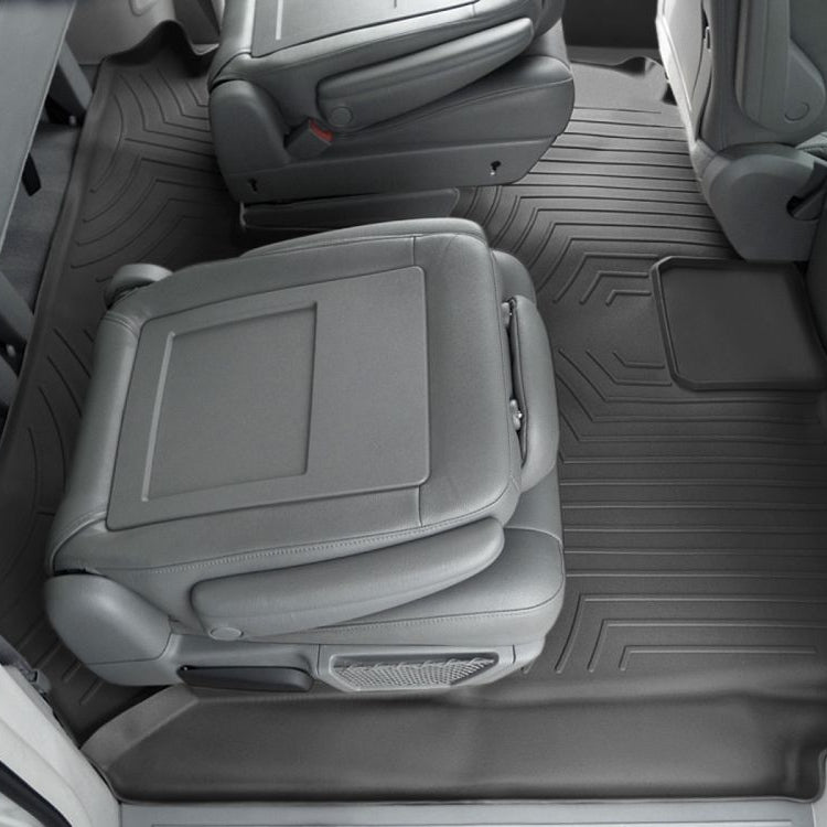 Tapis de sol WeatherTech Dodge Caravan 2ème et 3ème Rangée pour sièges baquets de 2ème rangée
