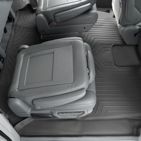 Tapis de sol WeatherTech Dodge Caravan 2ème et 3ème Rangée pour sièges baquets de 2ème rangée
