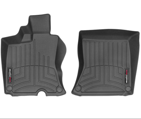 WeatherTech Black 1st row Ferrari Roma (Spider) custom-fit floor liners