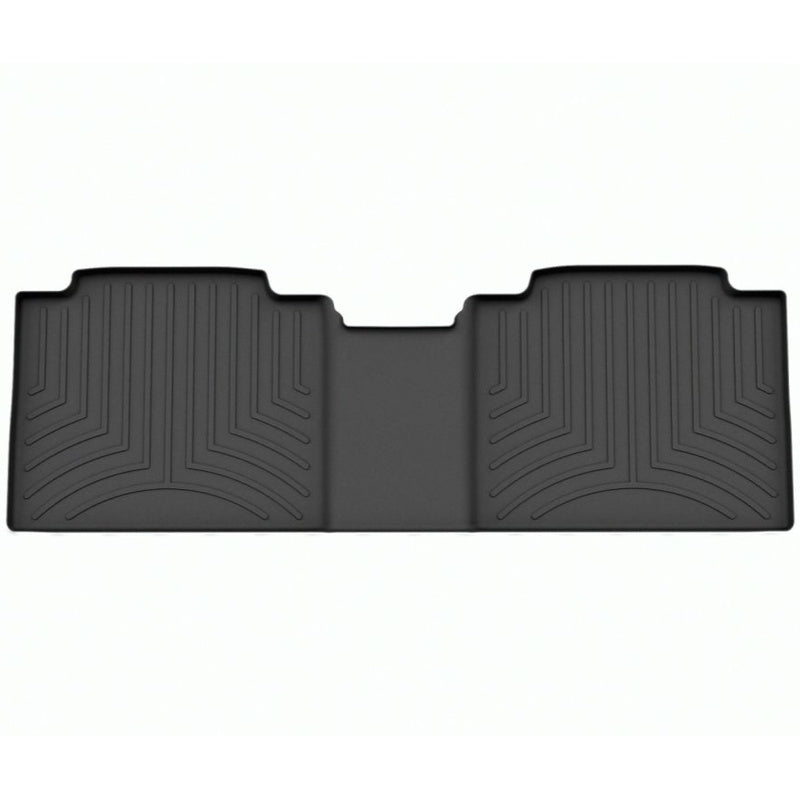 Custom fit all weather black 2nd row car mat for toyota bz4x by weathertech