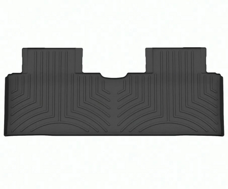 2nd row black weathertech hyundai ioniq6 car mat