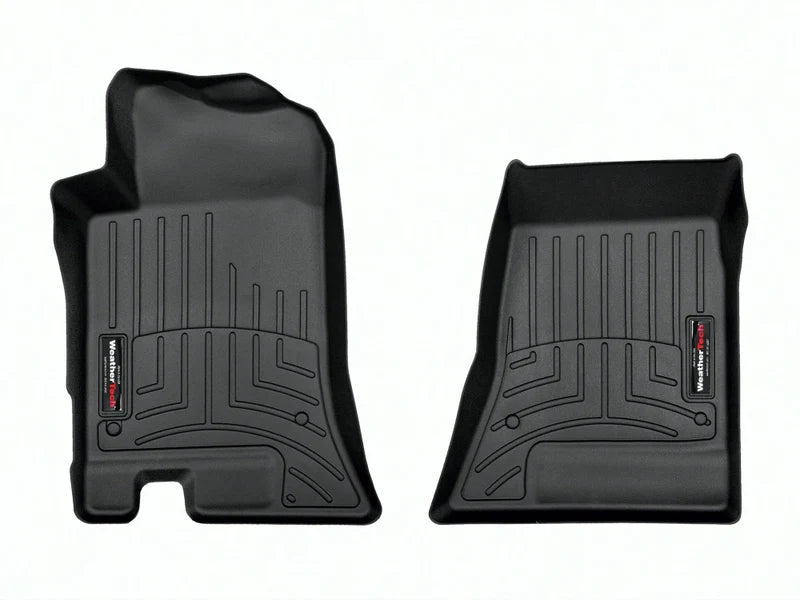 WeatherTech custom-fit ferrari 599GTB black 1st row floor liner