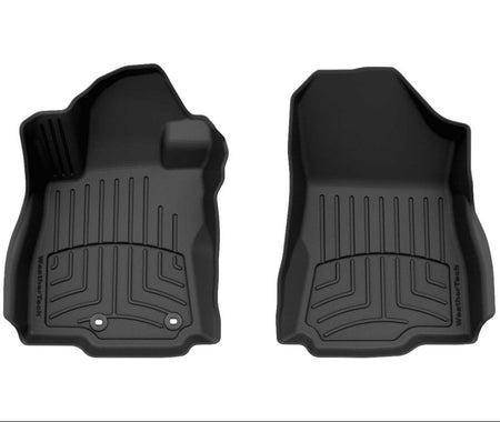 WeatherTech Custom-Fit, 100% waterproof Subaru Forester SL, premium 1st row black car mat