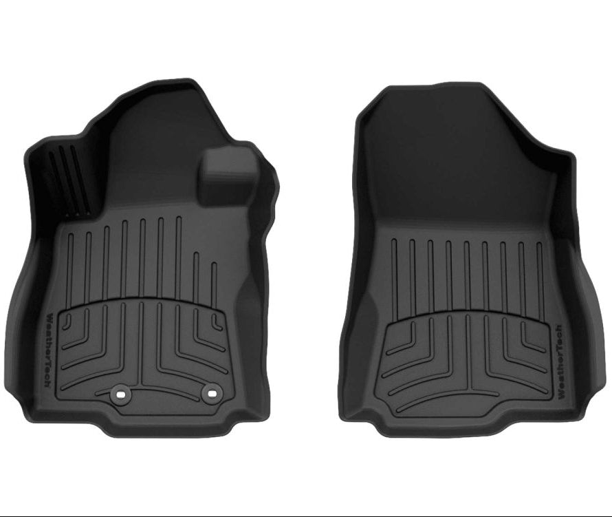 WeatherTech Custom-Fit, 100% waterproof Subaru Forester SL, premium 1st row black car mat