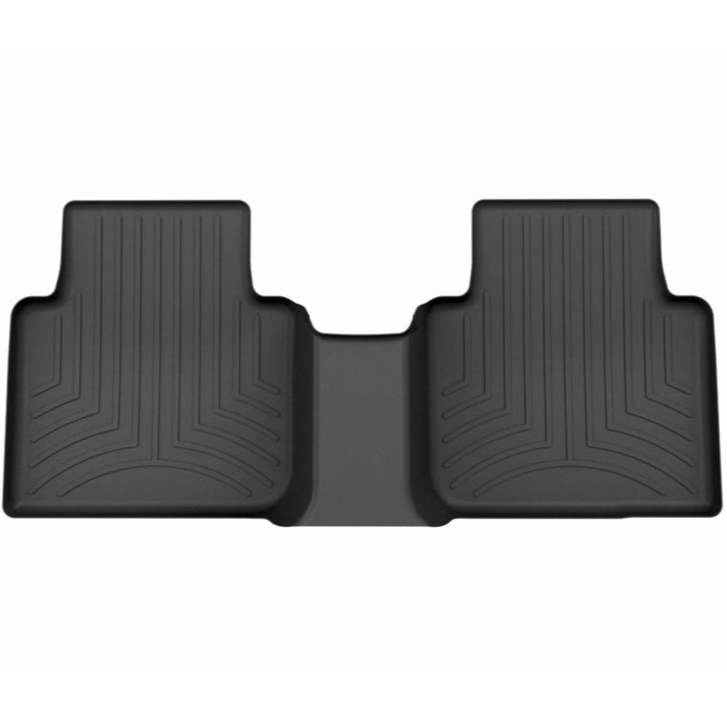 2nd row custom fit VW tayron vehicle floor mat by weathertech
