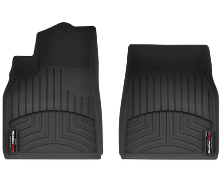 Maßgeschneiderte Premium-Fußmatten für die 1. Reihe des Tesla Model Y von WeatherTech
