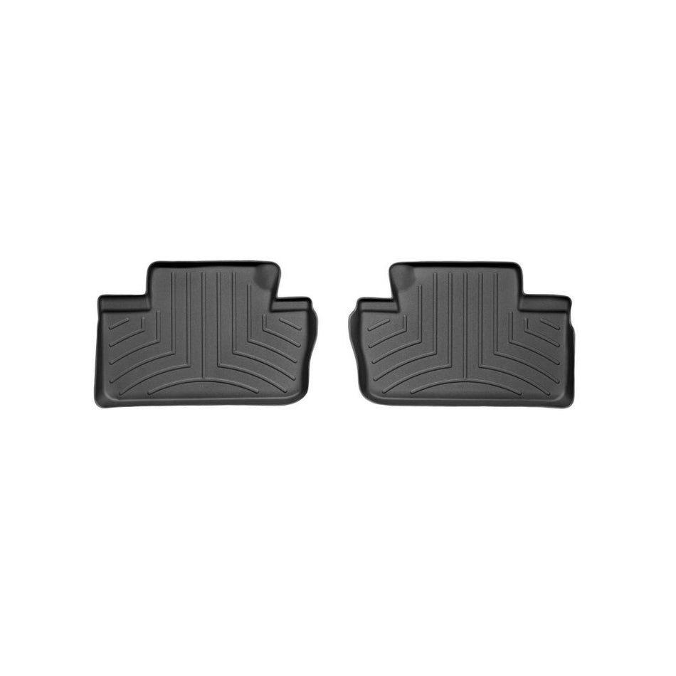2nd row car floor mat for Lexus IS XE20 custom fit, 100% waterproof in black by weathertech