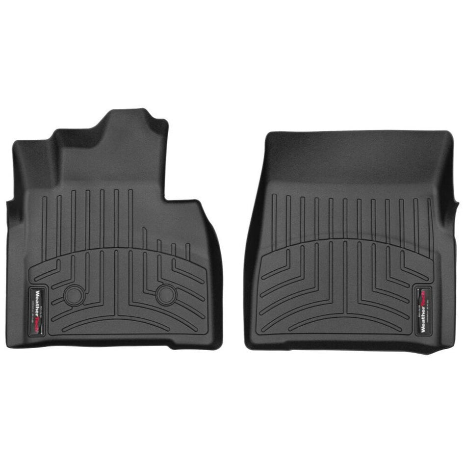 Black weathertech mercedes-benz g-class 1st row custom fit floor mat 2002-2012