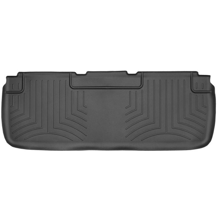 WeatherTech passgenaue, 100% wasserdichte Fußmatte für die 2. Reihe des Tesla Model S in Schwarz 