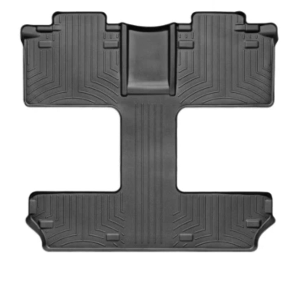Land Rover L663 130 2nd and 3rd row car floor mat for bench seats, 7-seat configuration