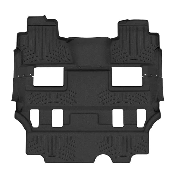 2nd and 3rd row Chevrolet Tahoe 4th edition 2015-2020 Black floor mat for bucket seats 