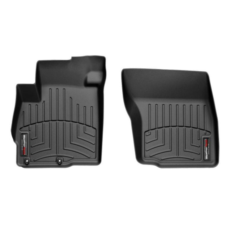 car floor mat 1st row for mitsubishi outlander by weathertech in black