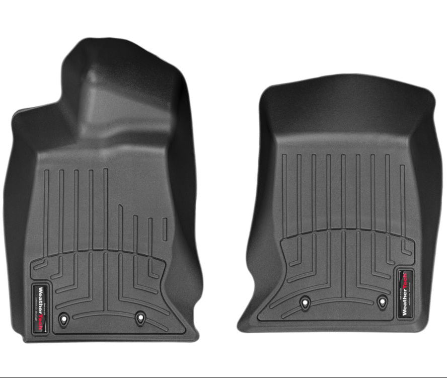 WeatherTech custom-fit, 100% waterproof Jaguar XK-Series 1st row black floor mat