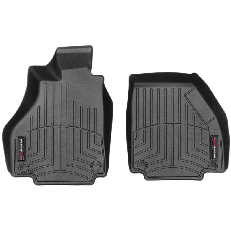 WeatherTech Passgenaue schwarze Fußmatten für die 1. Reihe Ferrari 448GTB