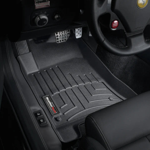 ferrari 599GTB weathertech 1st row black custom fit floor mat