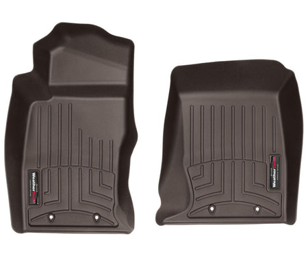 478311 Tappetini per auto WeatherTech su misura per Jaguar F-Type, prima fila, color cacao