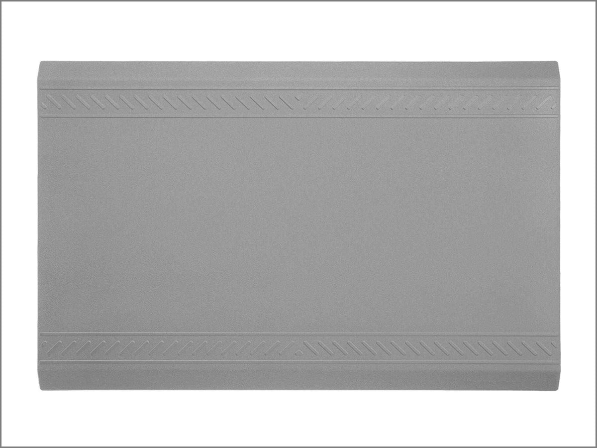 Anti-fatigue Middle Mat 0.61m x 0.91m; Bordered | Grey - WeatherTech CH