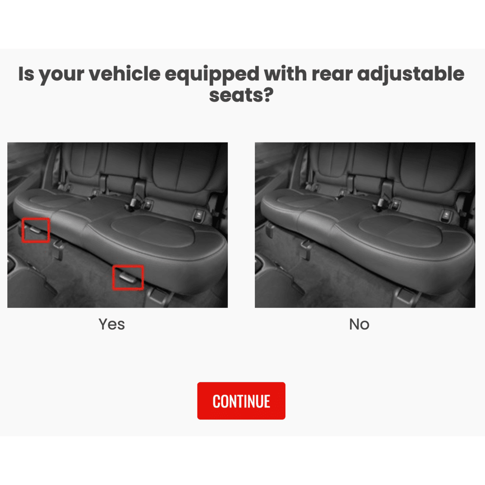 BMW X1  F48/F49 (2016-2022) Cargo Mat - WeatherTech with adjustable rear seats.