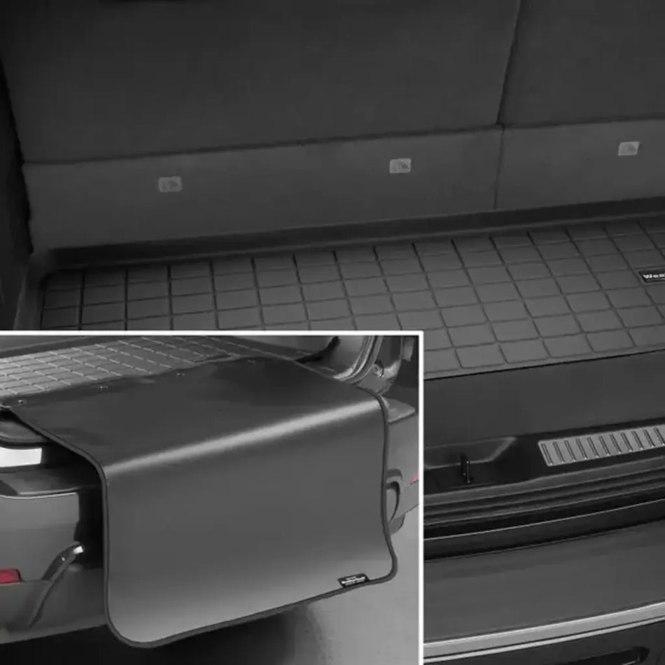 Dodge Durango WD (2011-2025) behind 3rd Row Cargo Mat with Bumper Protection - WeatherTech CH