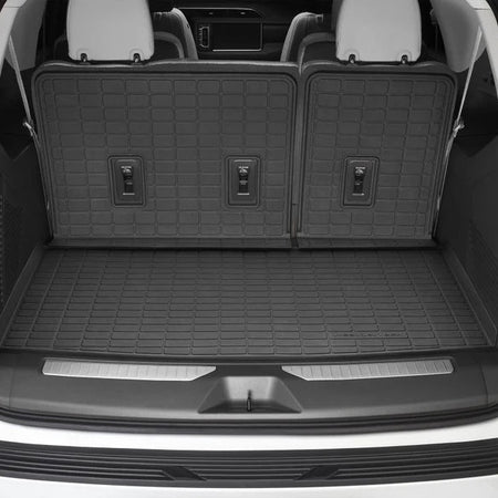 Cadillac escalade esv with seat back liner protection by weathertech