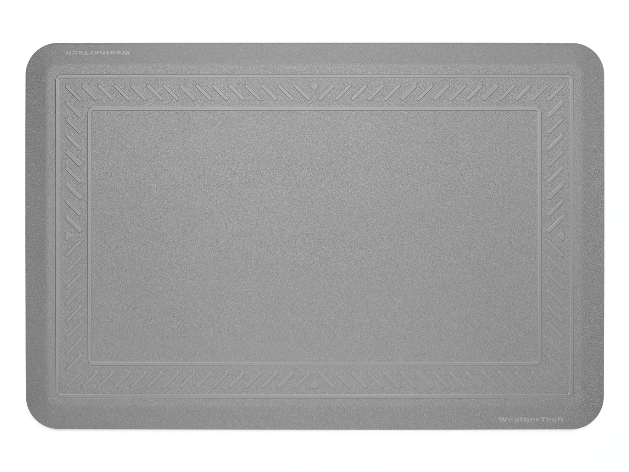 Comfort Mat (62cm x 93cm) grey boardered fibre finish - WeatherTech CH