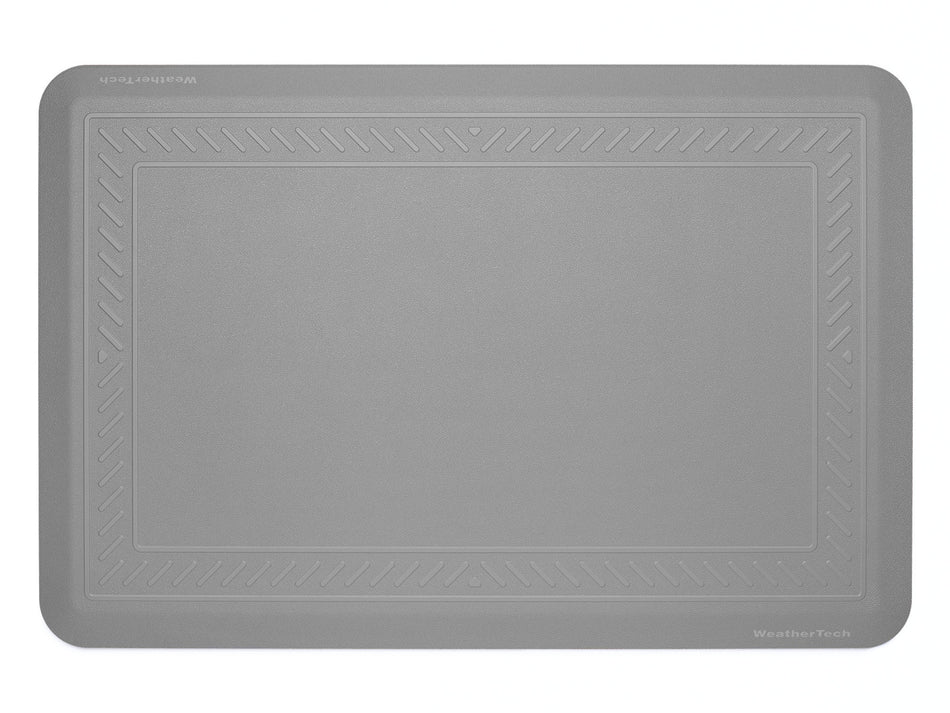 Comfort Mat (62cm x 93cm) grey boardered fibre finish - WeatherTech CH