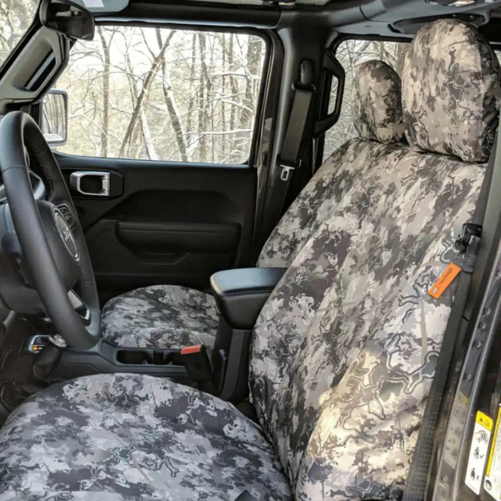 Jeep Wrangler JL / Gladiator JT (2019-2025) 1st Row Car Seat Covers