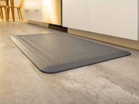 Comfort Mat (62cm x 93cm) grey boardered fibre finish - WeatherTech CH