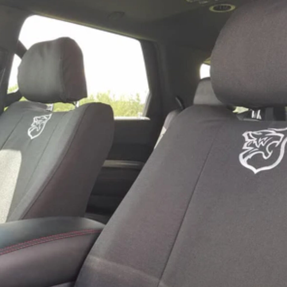 Dodge Durango WD | Jeep Grand Cherokee WK2 (2011-2025) 1st Row Premium Car Seat Covers - WeatherTech CH