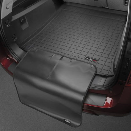 Toyota J250 rear cargo mat with bumper protector by weathertech