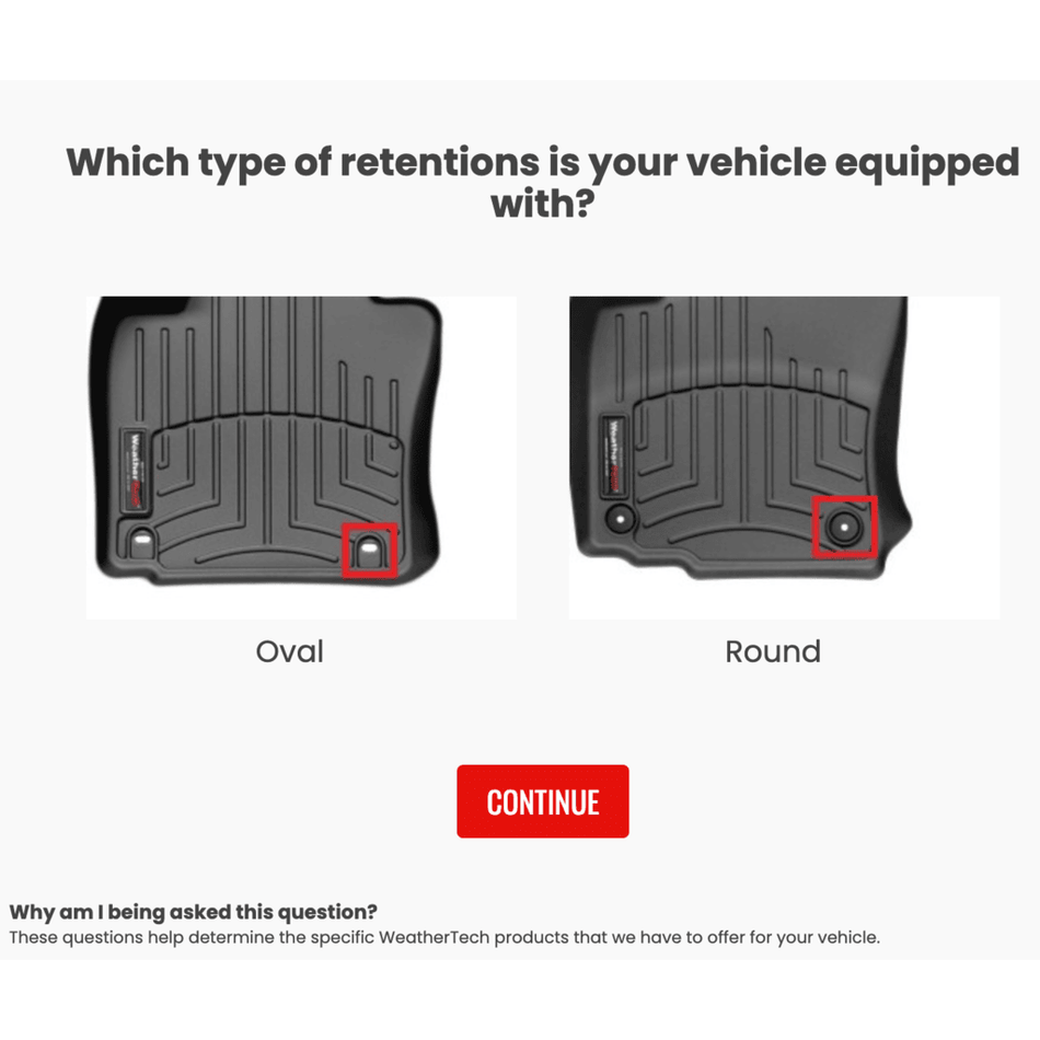 Volkswagen Golf Mk5, Mk6, Jetta (2008-2012) 1st Row Car Mat - WeatherTech CH