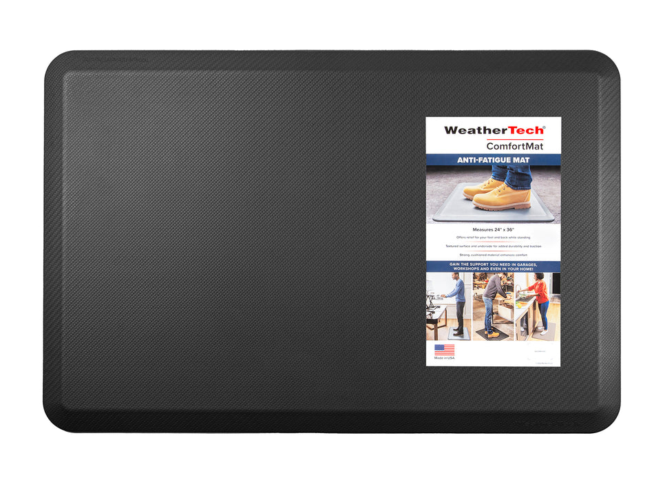 Comfort Mat (62cm x 93cm) black woven finish (6 pack) - WeatherTech CH