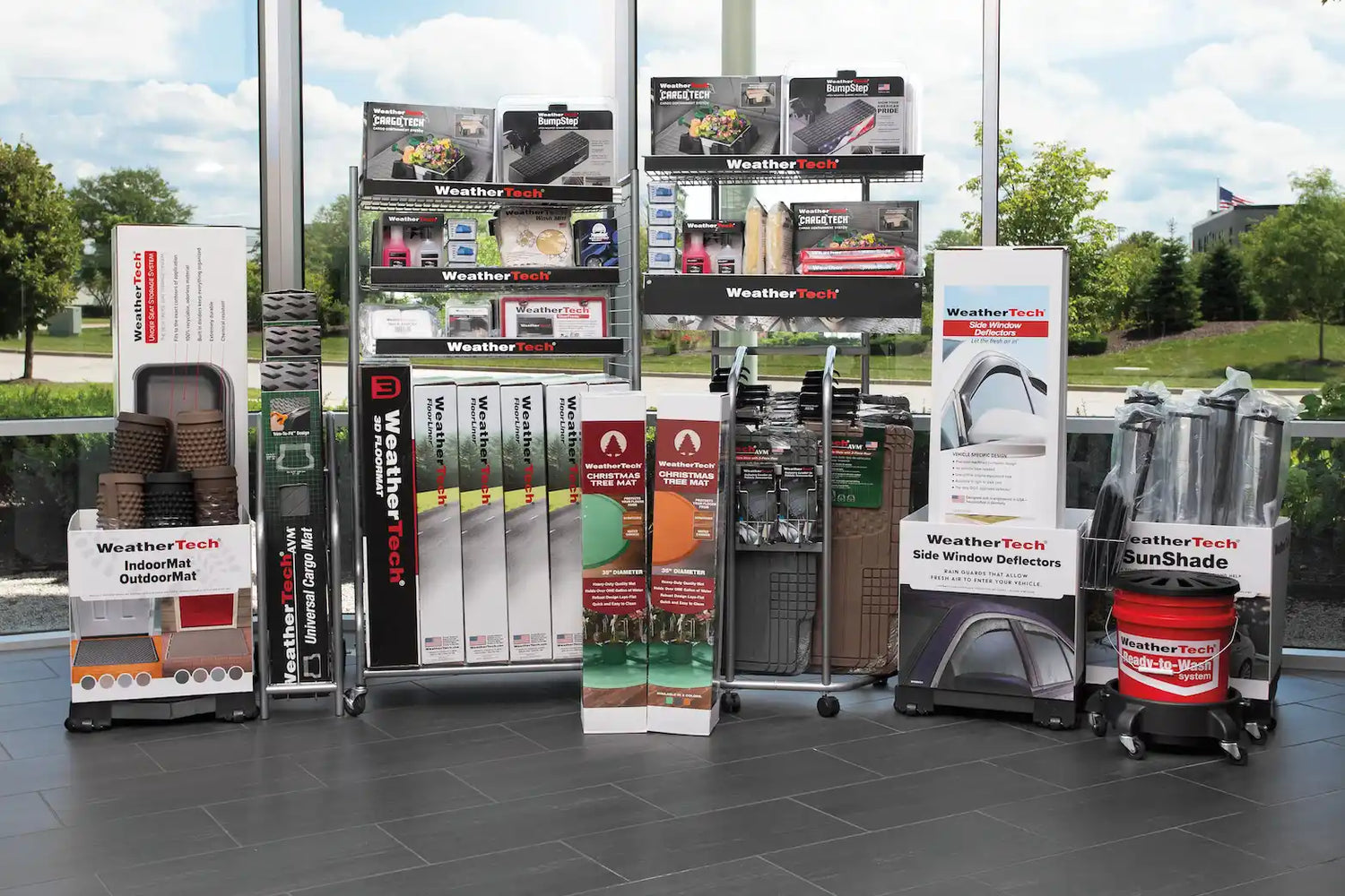 WetaherTech B2B wholesale marketing material