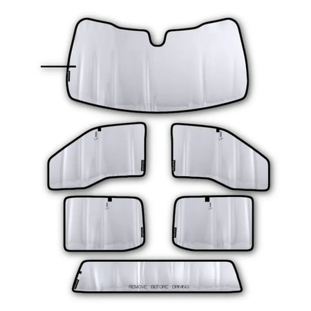 Kit complet de pare-soleil pour Hyundai Tucson NX4 (2021-présent) - WeatherTech CH