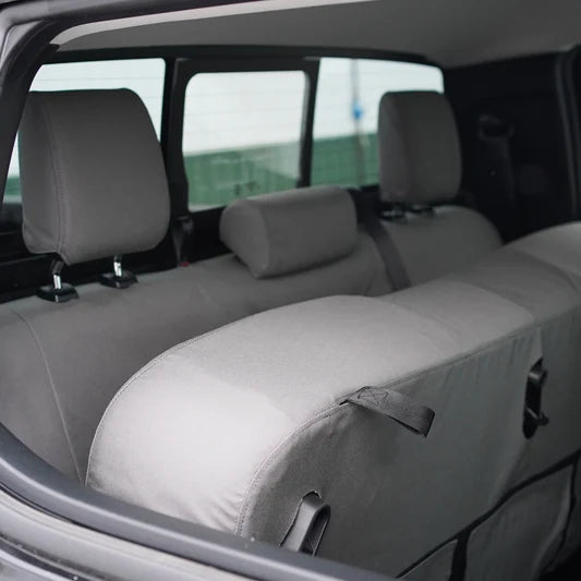 Rear Custom-fit Seat Cover for Ford Ranger P03 in Grey by TigerTough