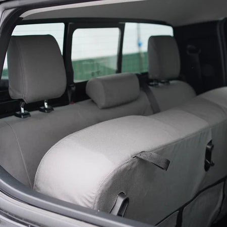 Rear Custom-fit Seat Cover for Ford Ranger P03 in Grey by TigerTough